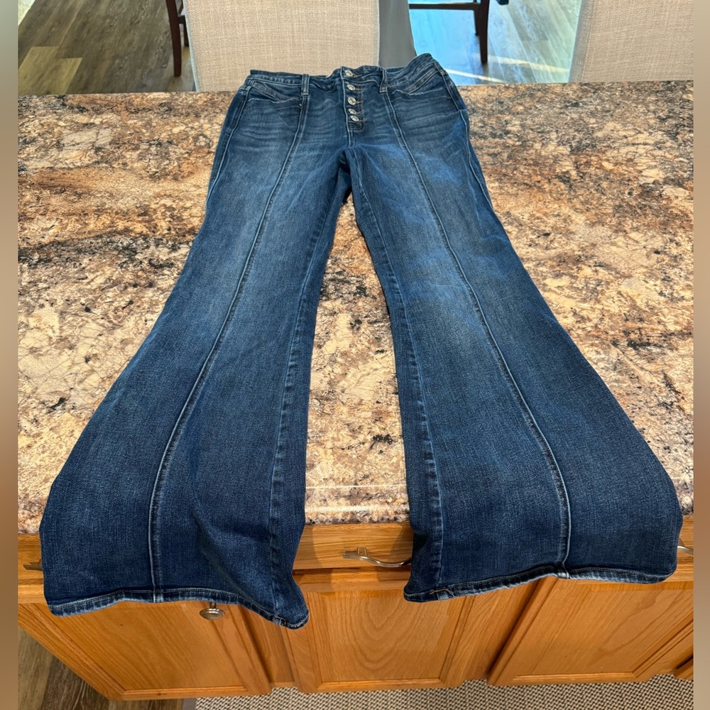 Flying Monkey Indigo Wide Leg Jeans